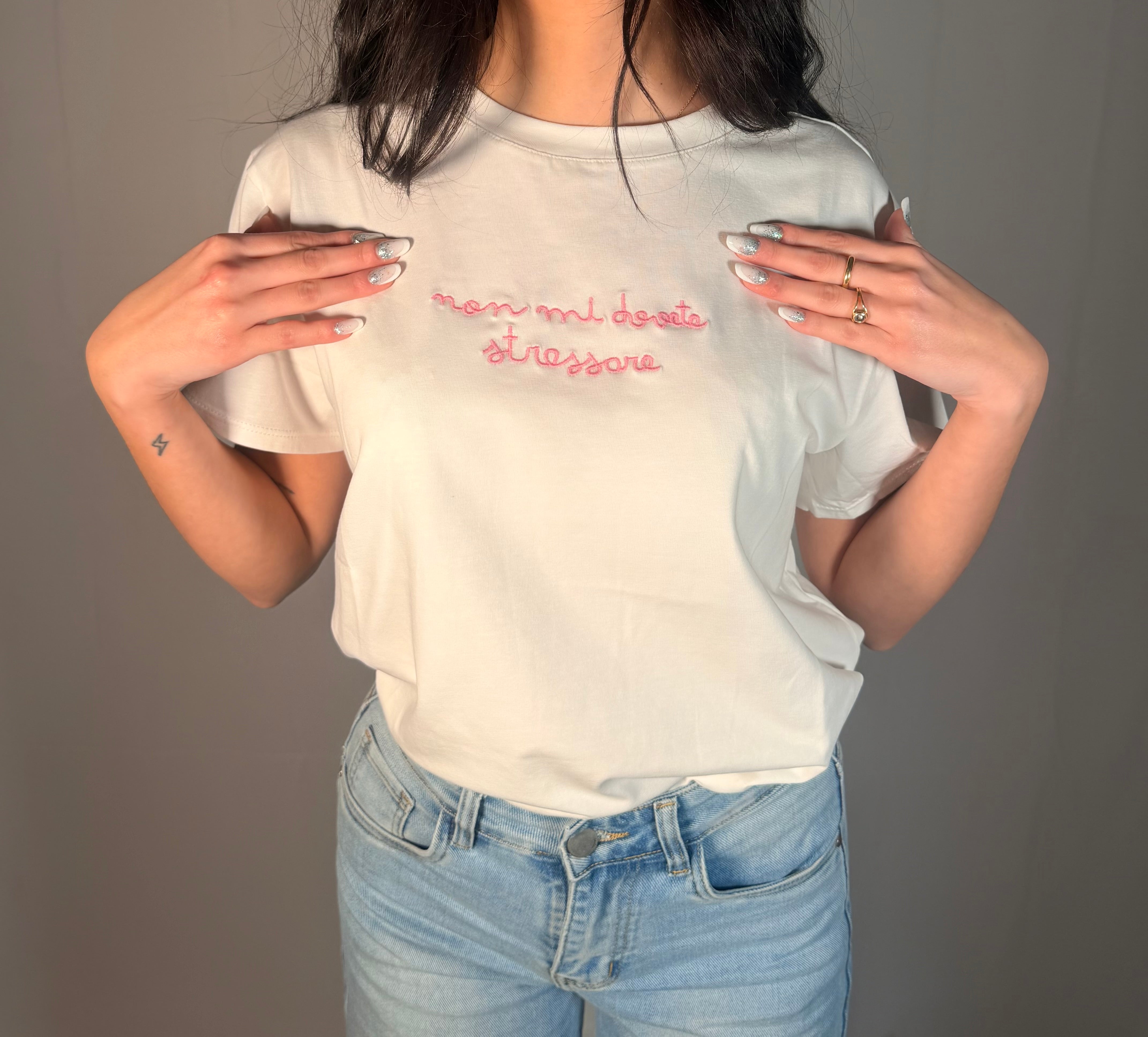 T-shirt non mi dovete stressare