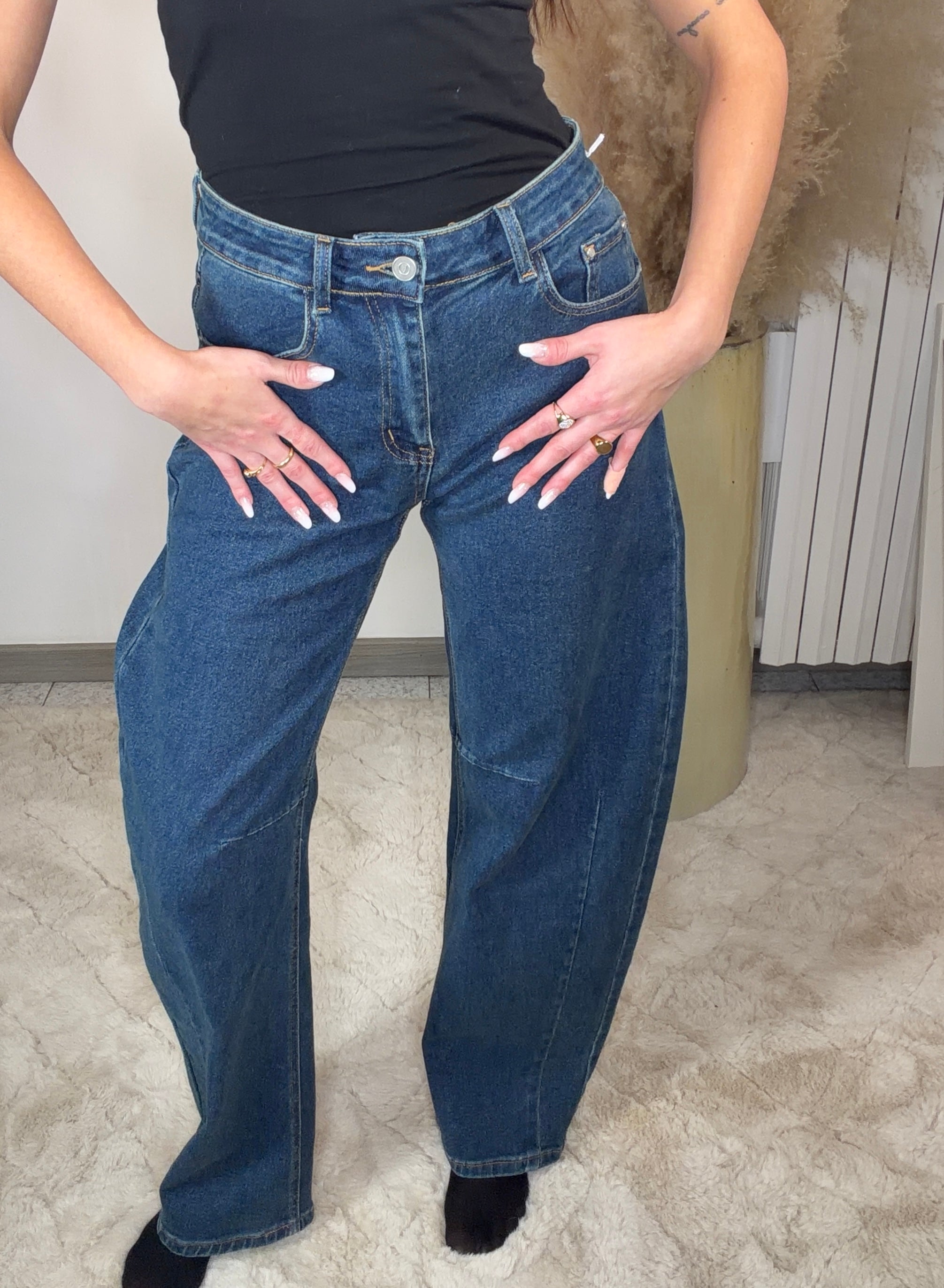 Jeans Balloon in Cotone